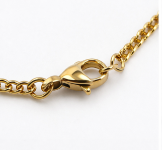 Allah Pendant Gold Chain Necklace for Men & Women (Islamic Jewelry)