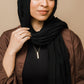 Personalized Arabic Name Engraved 3D Vertical Bar Necklace
