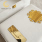 Off White Velvet QURAN Box