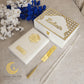 Off White Velvet QURAN Box