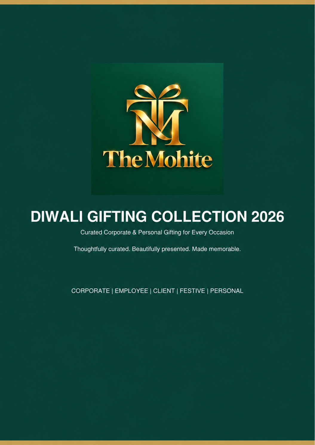 The Mohite Diwali gifting catalogue, page 1 of 8
